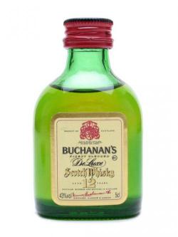 Buchanan's 12 Year Old Deluxe Miniature Blended Scotch Whisky