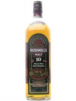 Bushmills 10 Year Old Irish Single Malt Whiskey