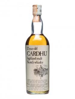 Cardhu 12 Year Old / Bot.1980s