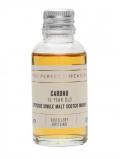 A bottle of Cardhu 15 Year Old Sample Speyside Single Malt Scotch Whisky