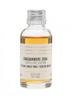 Cragganmore 2004 Distillers Edition Sample Speyside Whisky