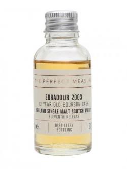 Edradour 2003 Sample / Bourbon Cask / Eleventh Release Highland Whisky