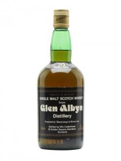Glen Albyn 1963 / 20 Year Old / Cadenhead's Highland Whisky