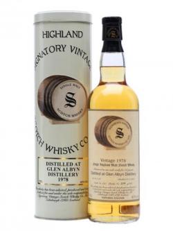 Glen Albyn 1978 / 24 Year Old / Signatory Highland Whisky