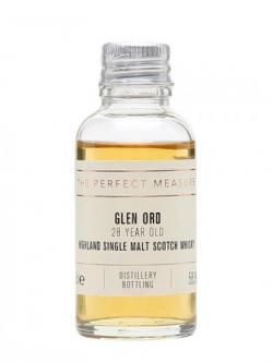 Glen Ord 28 Year Old Sample Highland Single Malt Scotch Whisky