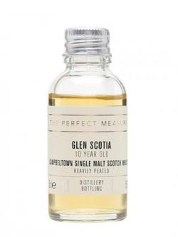 Glen Scotia 10 Year Old Sample / Heavily Peated Campbeltown Whisky