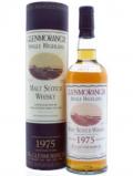 A bottle of Glenmorangie 1975 / Bot 2001 Highland Single Malt Scotch Whisky