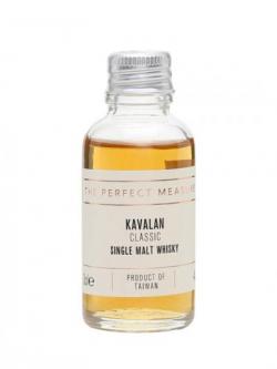 Kavalan Classic Single Malt Sample Taiwanese Single Malt Whisky