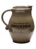 A bottle of Knockando / Mud Brown Water Jug / 1980s