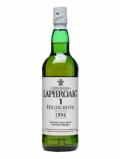 A bottle of Laphroaig 1994 / Highgrove Islay Single Malt Scotch Whisky