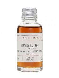 Littlemill 1988 Sample / 27 Year Old / Pearls Of Scotland Lowland Whisky