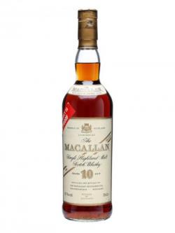Macallan 10 Year Old / 100 Proof Speyside Single Malt Scotch Whisky