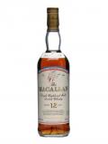 A bottle of Macallan 12 Year Old / Bicentennary French Revolution Speyside Whisky