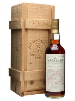 Macallan 1957 / 25 Year Old Speyside Single Malt Scotch Whisky