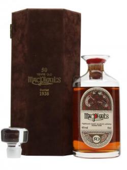 Macphail's 1938 / 50 Year Old / Crystal Decater