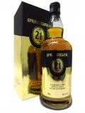 A bottle of Springbank 21 Year Old 2013 Release