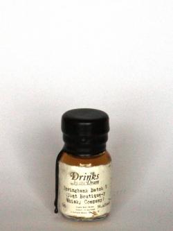Springbank Batch 1 (That Boutique-y Whisky Company) Front side