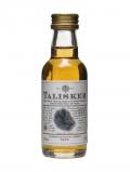A bottle of Talisker 10 Year Old Miniature Island Single Malt Scotch Whisky