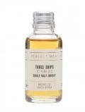 A bottle of Three Ships 10 Year Old Sample South African Single Malt Whisky
