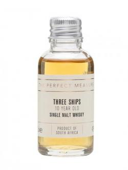 Three Ships 10 Year Old Sample South African Single Malt Whisky