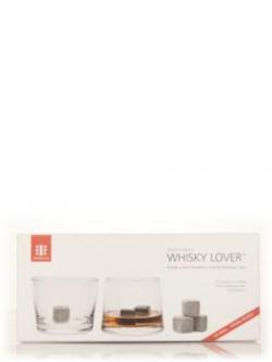 Whisky Stones Whisky Lover Set (2 Avva tumblers& 6 beverage cubes)
