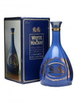 Whyte& Mackay Light Blue Ceramic / Bot.1980s Blended Scotch Whisky
