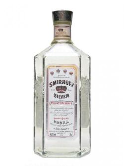 Smirnoff Silver Private Reserve Vodka / Bot. 1970's