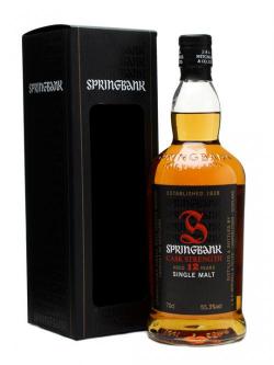 Springbank 12 Year Old / Cask Strength / Batch 3 Campbeltown Whisky