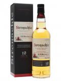A bottle of Stronachie 10 Year Old Highland Single Malt Scotch Whisky