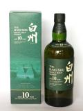 A bottle of Suntory Hakushu 10 year