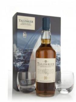 Talisker 10 Year Old and Glasses Gift Pack