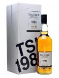 A bottle of Talisker 1985 / 27 Year Old / Bot.2013 Island Whisky