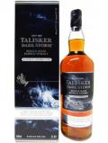 A bottle of Talisker Dark Storm