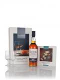 A bottle of Talisker Port Ruighe - Classic Malts& Food Gift Set with 2x Glasses