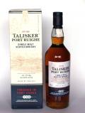 A bottle of Talisker Port Ruighe / Port Finish Island Single Malt Scotch Whisky