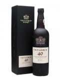 A bottle of Taylor's 40 Year Old Tawny Port