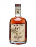 A bottle of Templeton Rye Straight Rye Whiskey