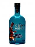 A bottle of The King Of Soho London Dry Gin
