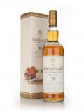 A bottle of The Macallan 10 Year Old (Old Label)