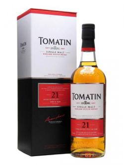 Tomatin 21 Year Old Speyside Single Malt Scotch Whisky