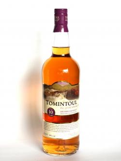 Tomintoul 10 year Front side