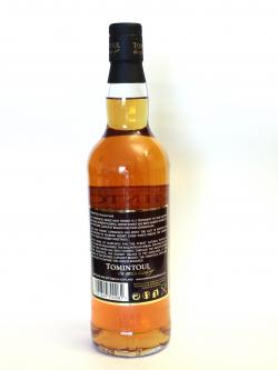 Tomintoul 12 year Sherry Cask Back side