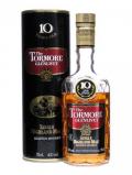 A bottle of Tormore 10 Year Old Speyside Single Malt Scotch Whisky