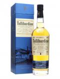 A bottle of Tullibardine 225 / Sauternes Finish Highland Single Malt Scotch Whisky