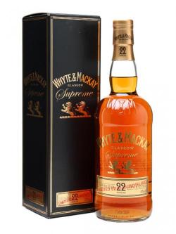 Whyte& Mackay 22 Year Old - Supreme Blended Scotch Whisky