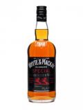 A bottle of Whyte& Mackay Special