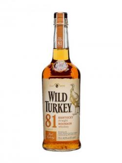 Wild Turkey 81 Proof Bourbon Kentucky Straight Bourbon