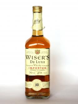 Wiser's De Luxe 10 year Front side