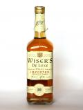 A bottle of Wiser's De Luxe 10 year