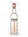 A bottle of Wyborowa Orange Vodka